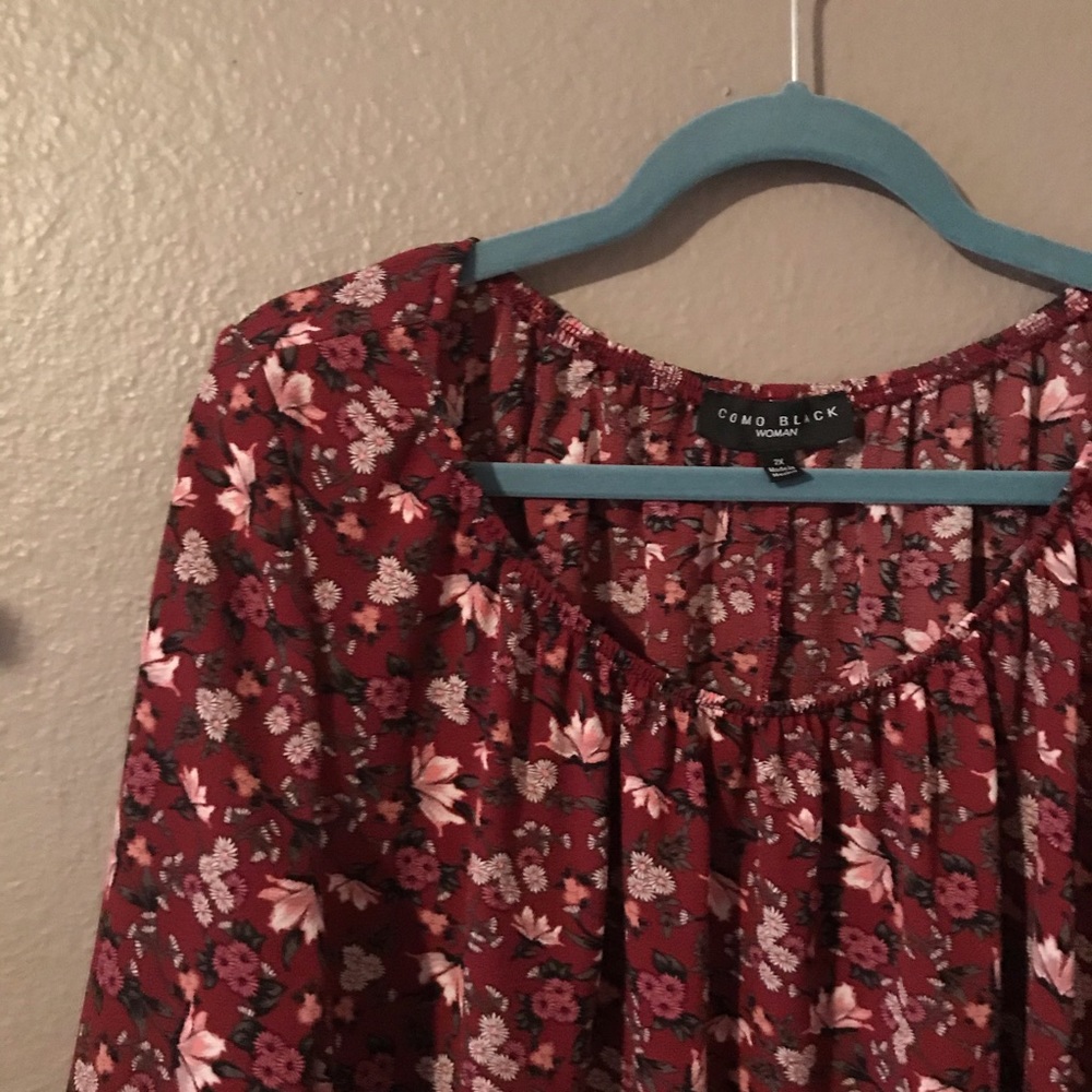 Como Black Blouse